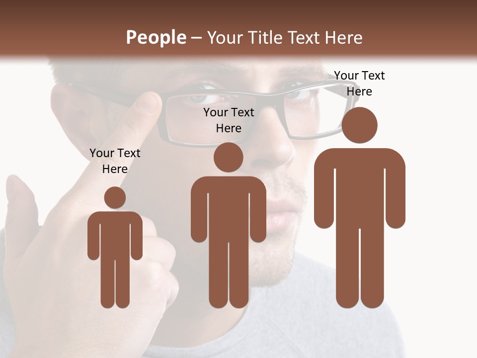 Vision Looking See PowerPoint Template