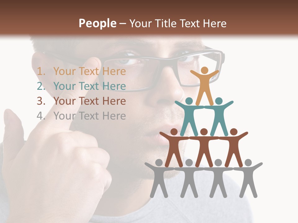 Vision Looking See PowerPoint Template