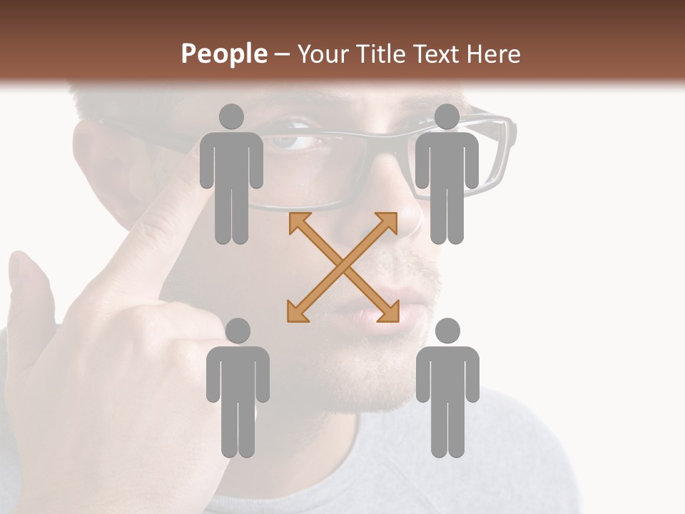 Vision Looking See PowerPoint Template