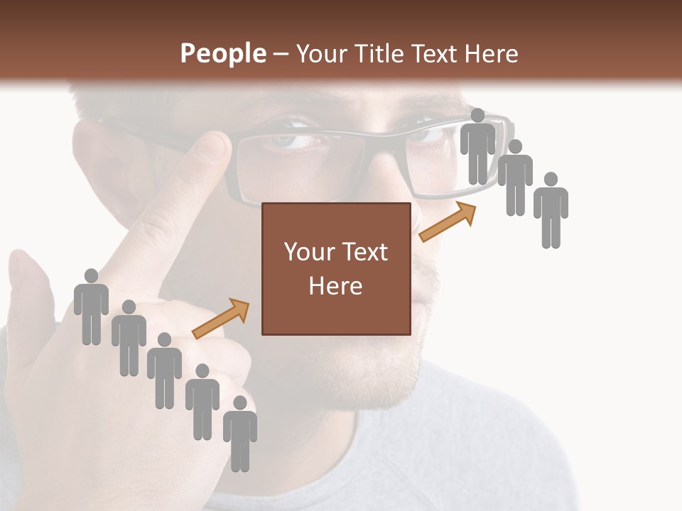 Vision Looking See PowerPoint Template