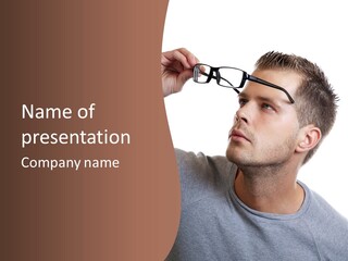 Angle Concept Person PowerPoint Template