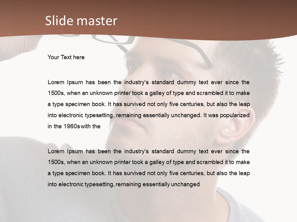 Angle Concept Person PowerPoint Template