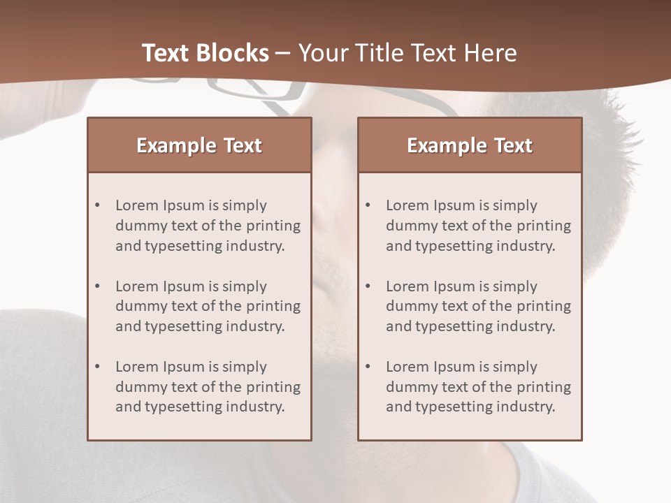 Angle Concept Person PowerPoint Template