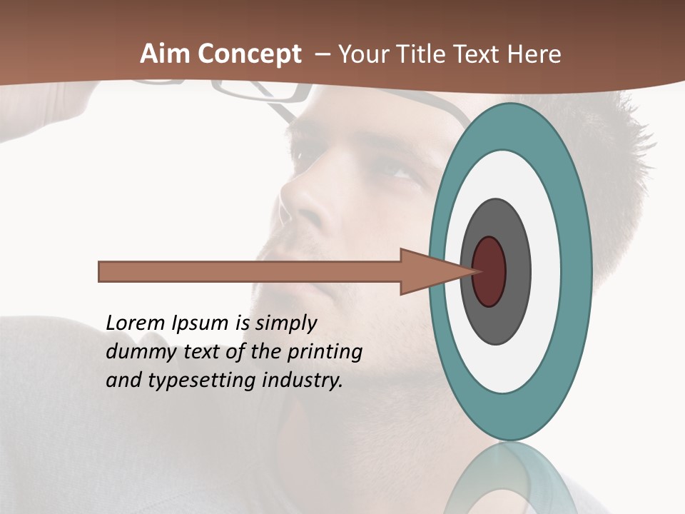 Angle Concept Person PowerPoint Template