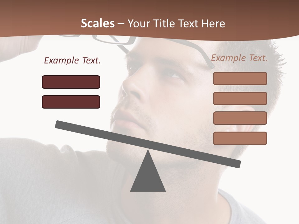 Angle Concept Person PowerPoint Template
