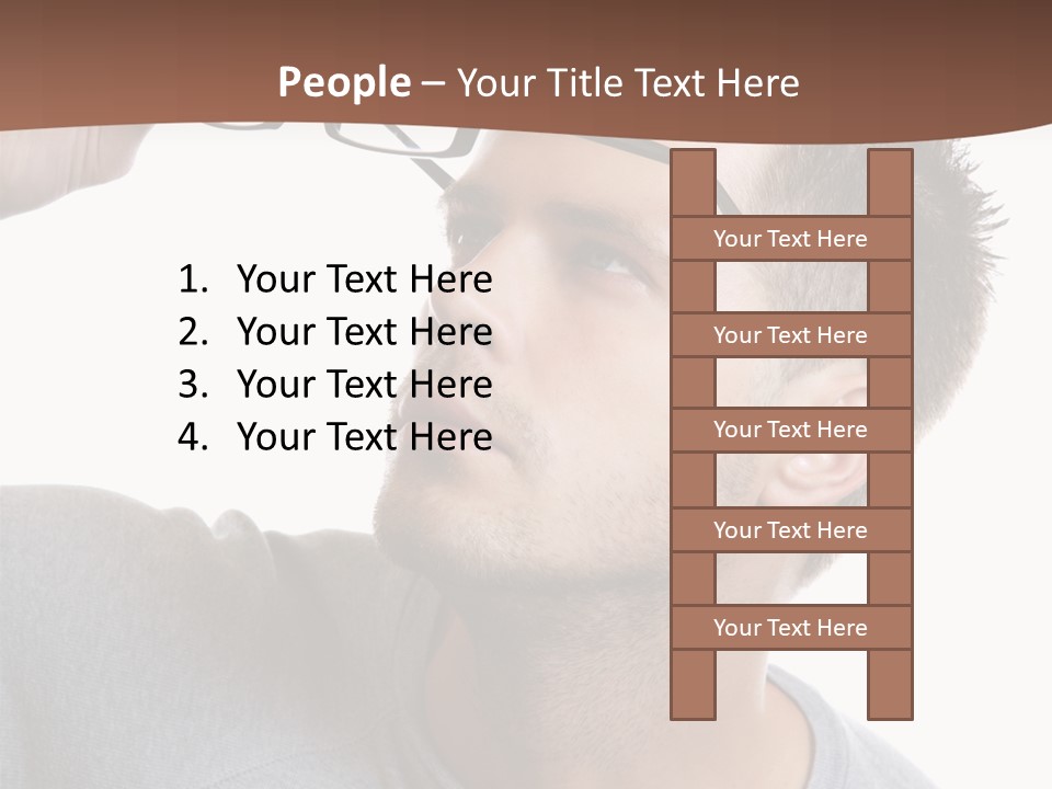 Angle Concept Person PowerPoint Template