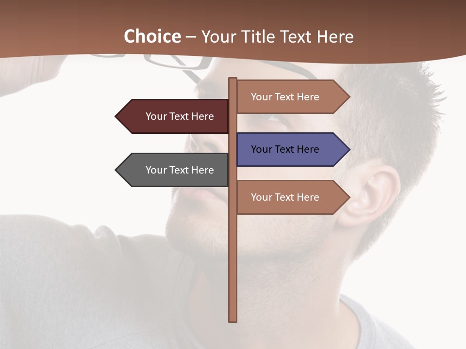 Angle Concept Person PowerPoint Template