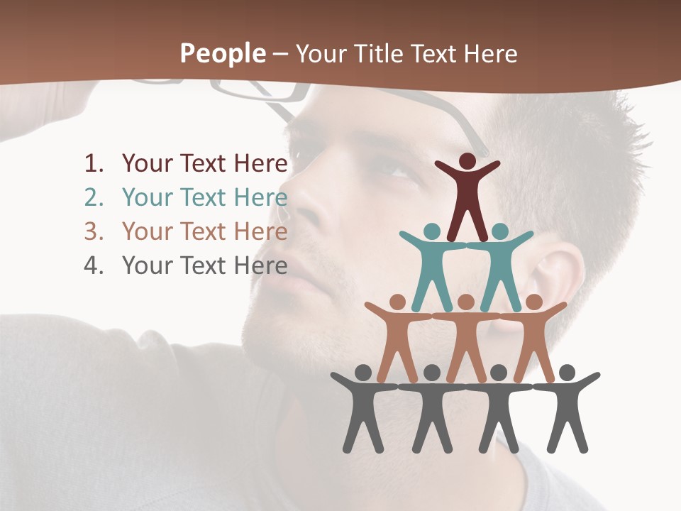 Angle Concept Person PowerPoint Template