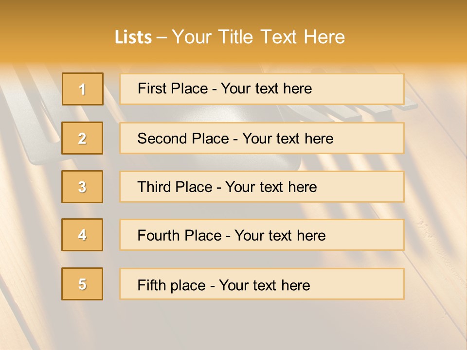 Realistic Domestic Nobody PowerPoint Template