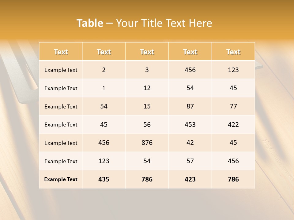 Realistic Domestic Nobody PowerPoint Template