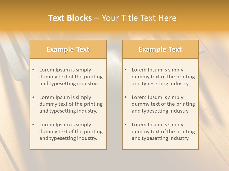 Realistic Domestic Nobody PowerPoint Template