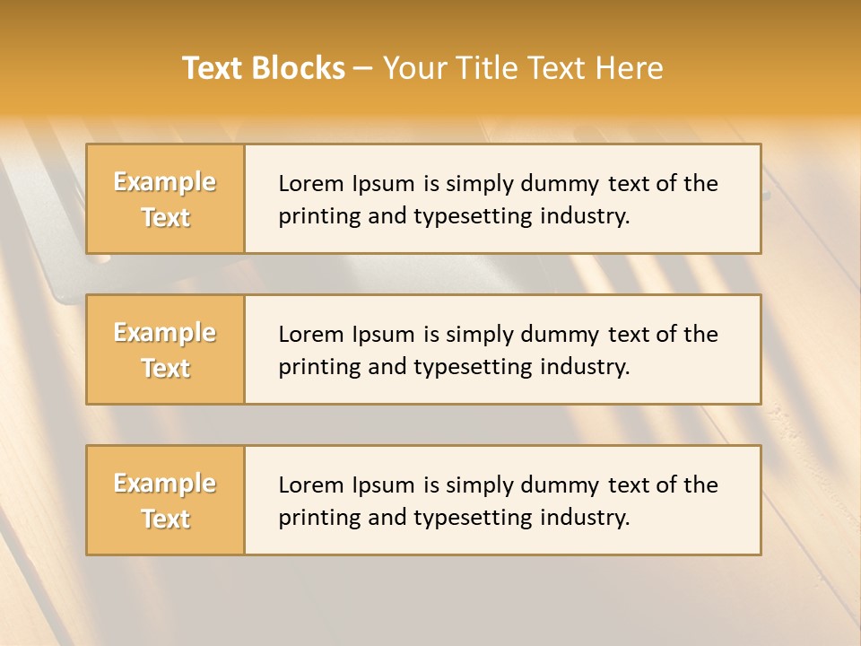 Realistic Domestic Nobody PowerPoint Template
