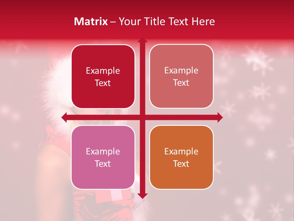 Beautiful Closeup Claus PowerPoint Template