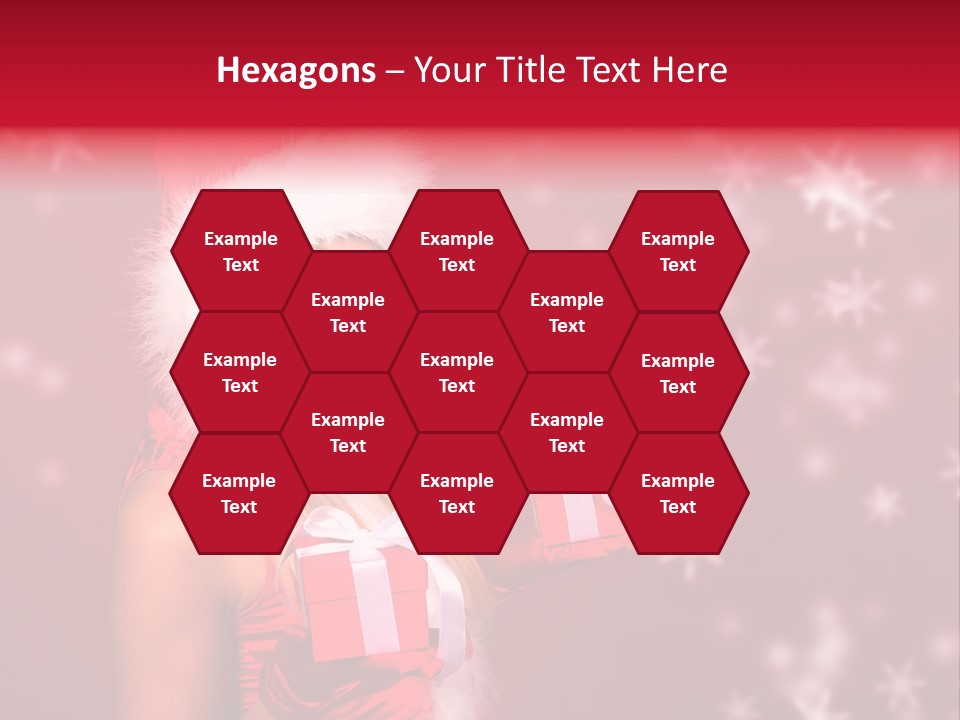 Beautiful Closeup Claus PowerPoint Template