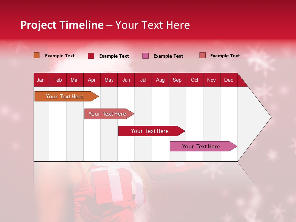 Beautiful Closeup Claus PowerPoint Template