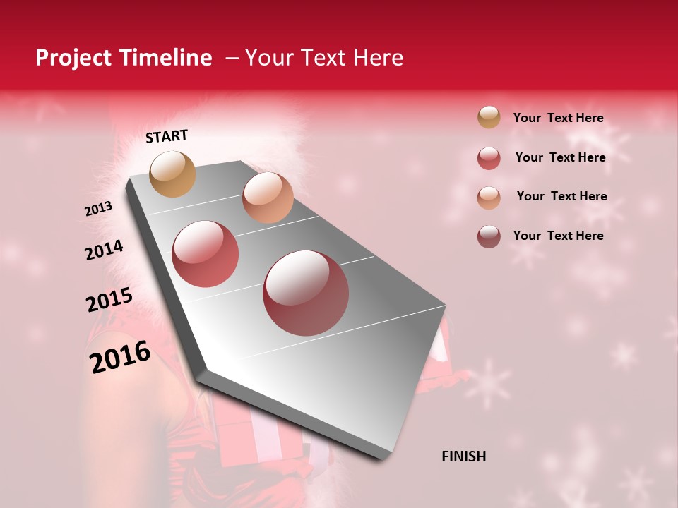 Beautiful Closeup Claus PowerPoint Template
