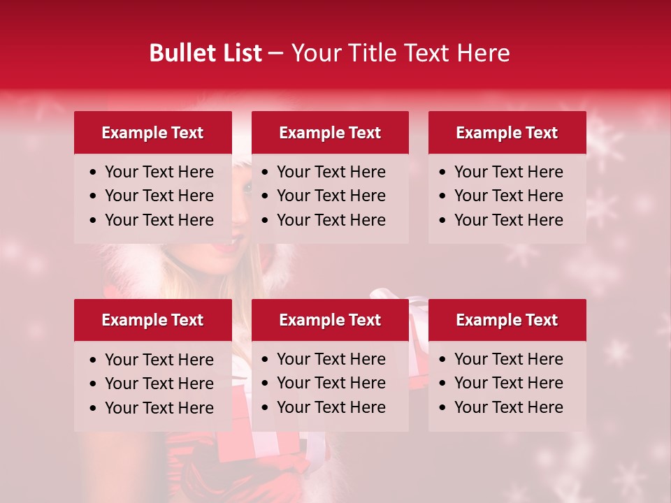 Beautiful Closeup Claus PowerPoint Template