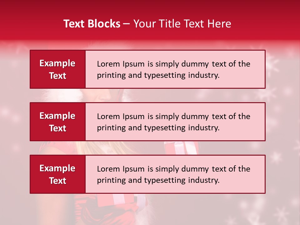 Beautiful Closeup Claus PowerPoint Template