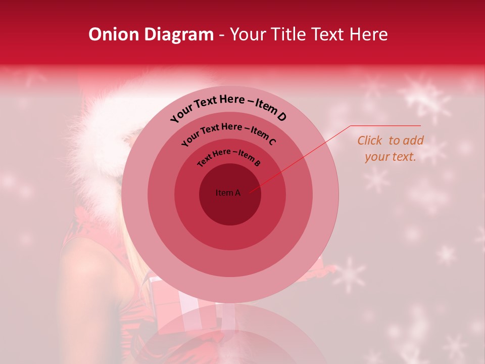 Beautiful Closeup Claus PowerPoint Template