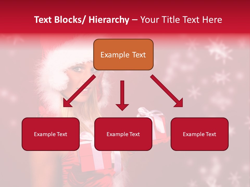 Beautiful Closeup Claus PowerPoint Template