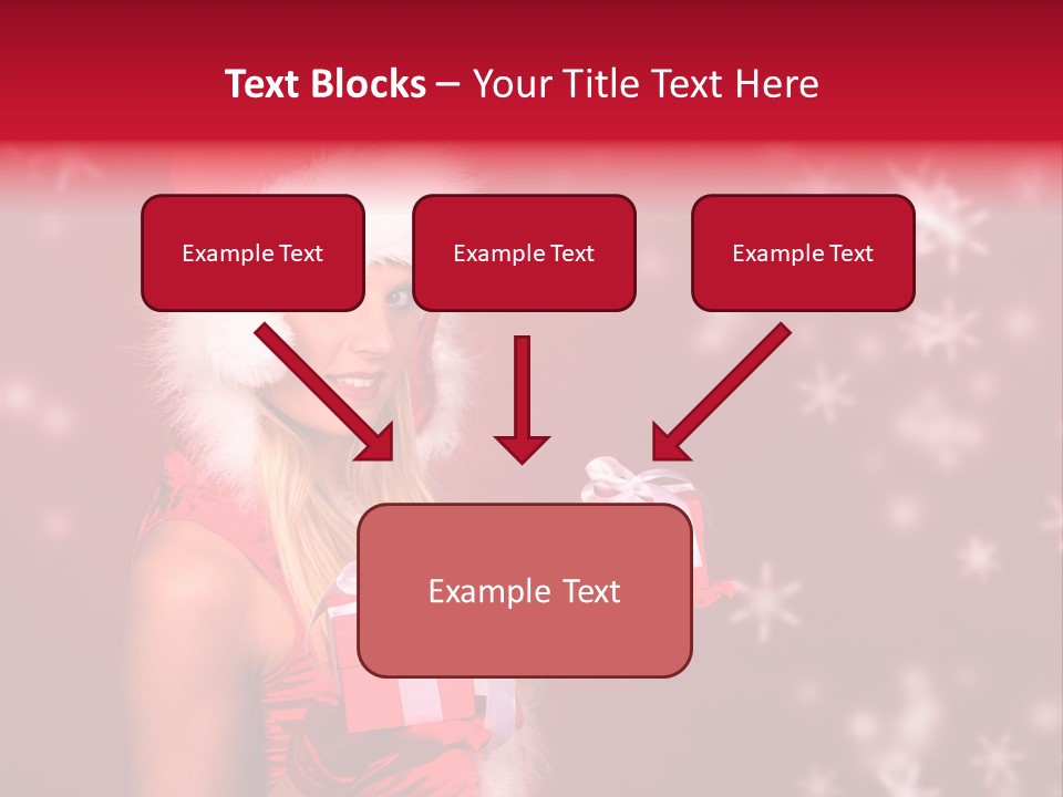 Beautiful Closeup Claus PowerPoint Template