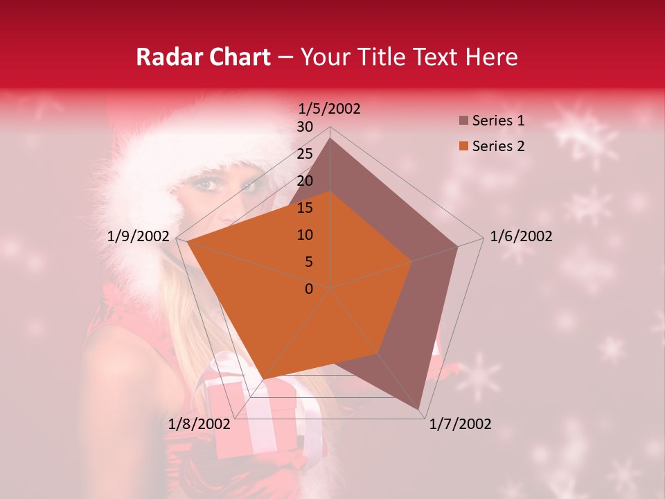 Beautiful Closeup Claus PowerPoint Template