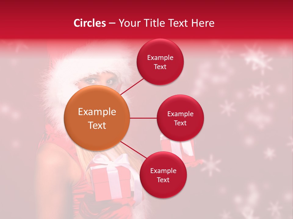 Beautiful Closeup Claus PowerPoint Template