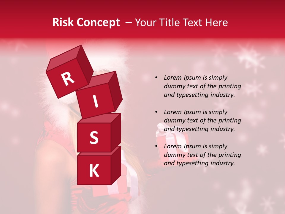 Beautiful Closeup Claus PowerPoint Template