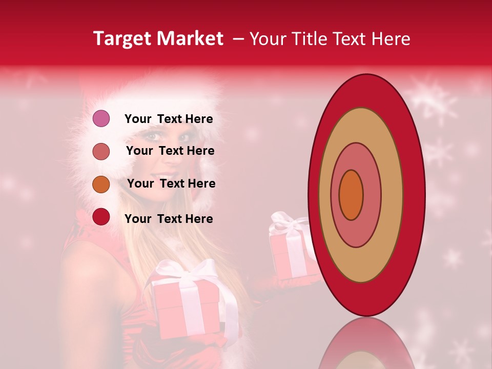 Beautiful Closeup Claus PowerPoint Template