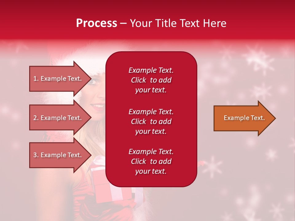 Beautiful Closeup Claus PowerPoint Template