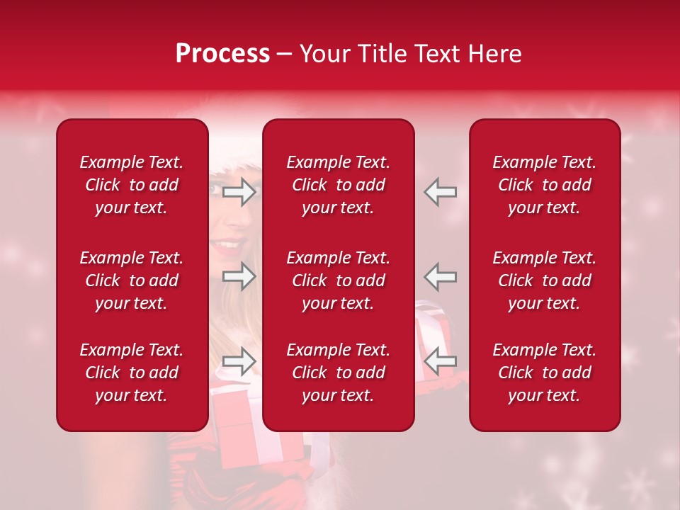 Beautiful Closeup Claus PowerPoint Template