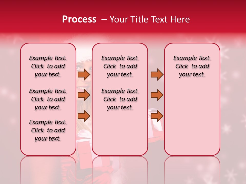 Beautiful Closeup Claus PowerPoint Template