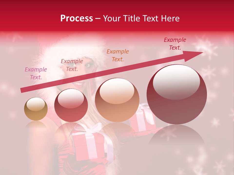 Beautiful Closeup Claus PowerPoint Template