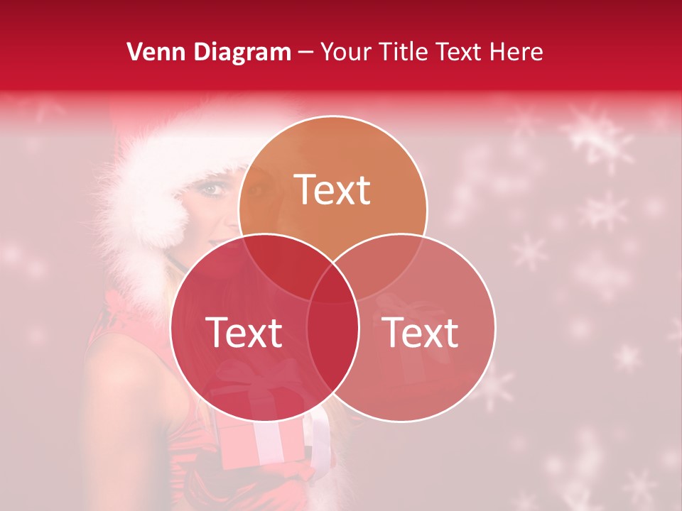 Beautiful Closeup Claus PowerPoint Template