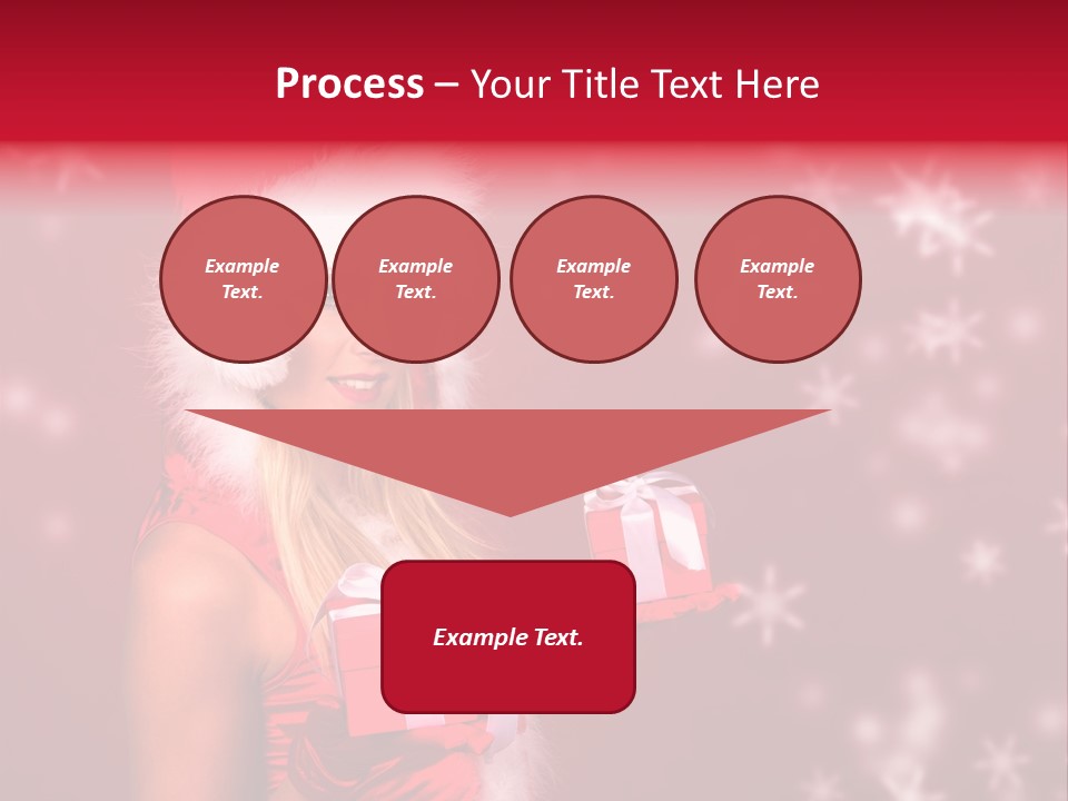 Beautiful Closeup Claus PowerPoint Template