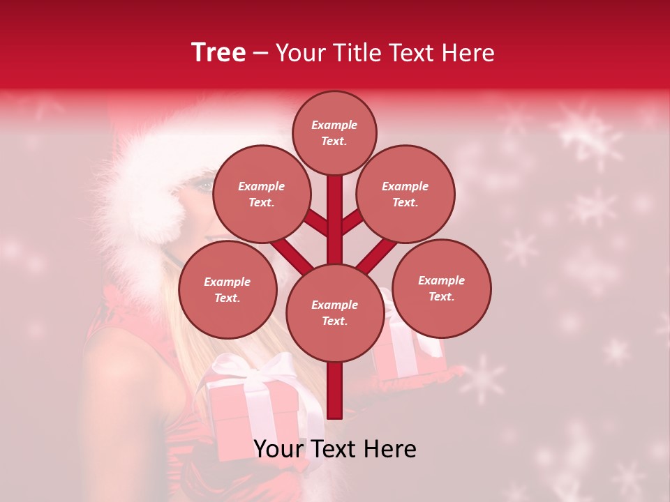 Beautiful Closeup Claus PowerPoint Template
