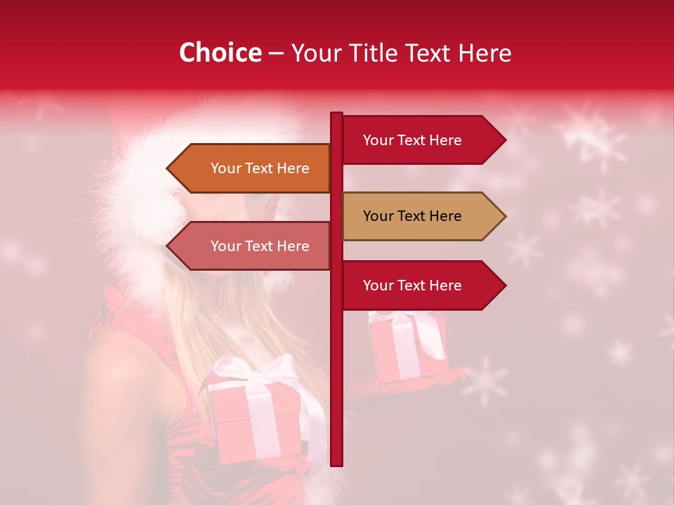 Beautiful Closeup Claus PowerPoint Template