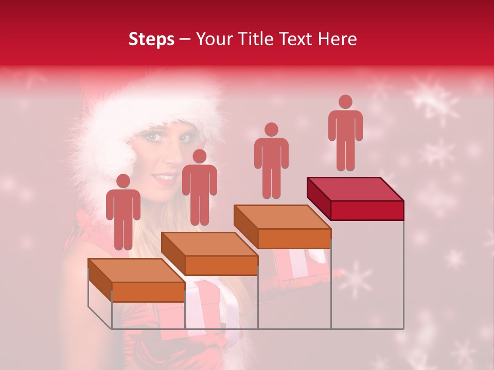 Beautiful Closeup Claus PowerPoint Template