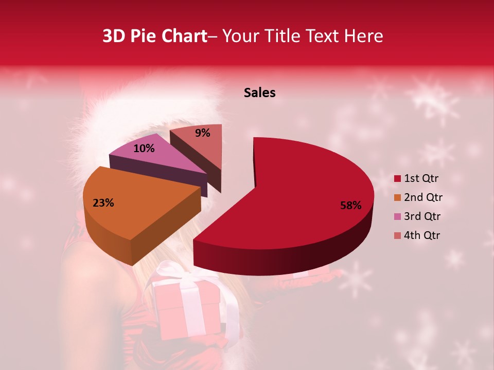 Beautiful Closeup Claus PowerPoint Template