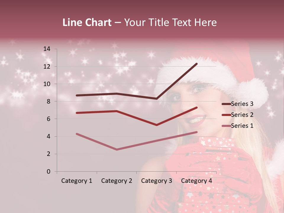 Xmas White Makeup PowerPoint Template