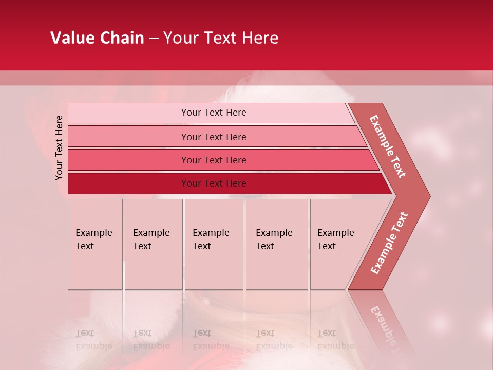 Lady Young Snow PowerPoint Template