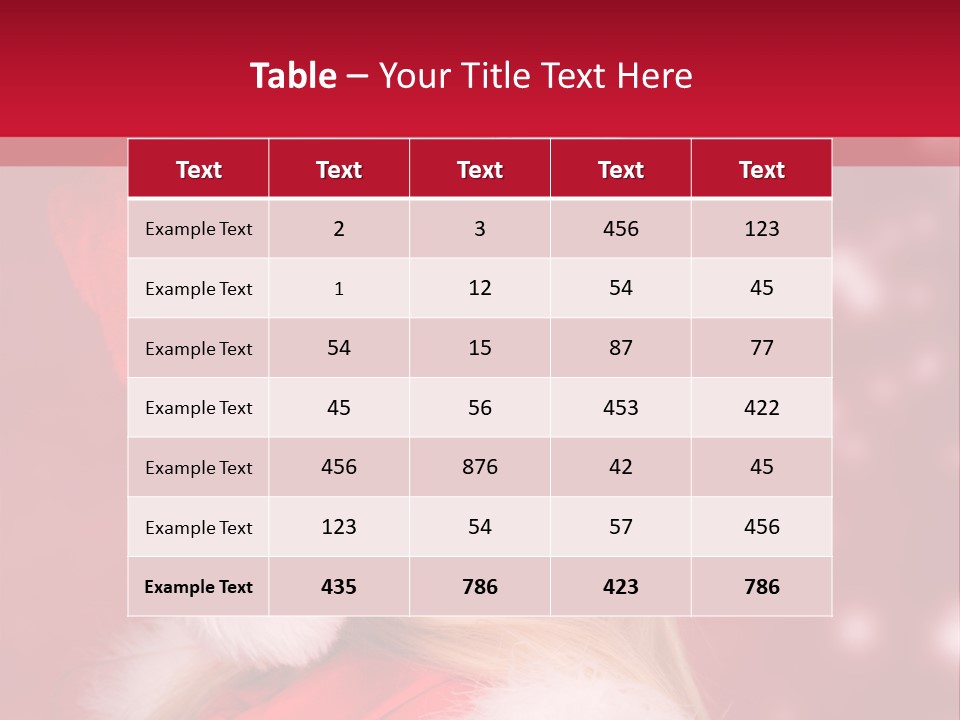 Lady Young Snow PowerPoint Template