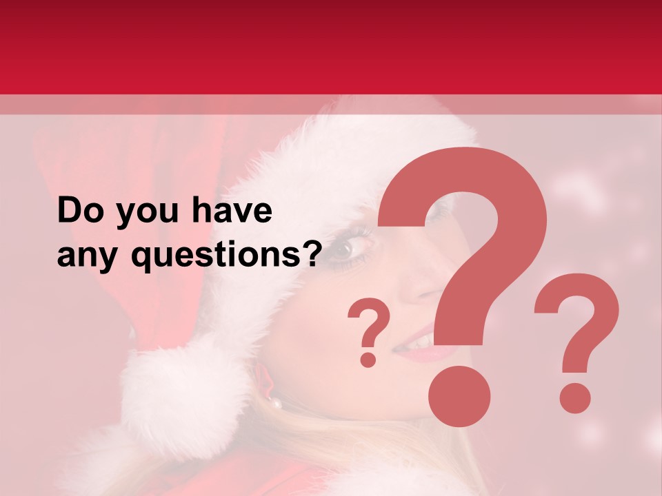 Lady Young Snow PowerPoint Template