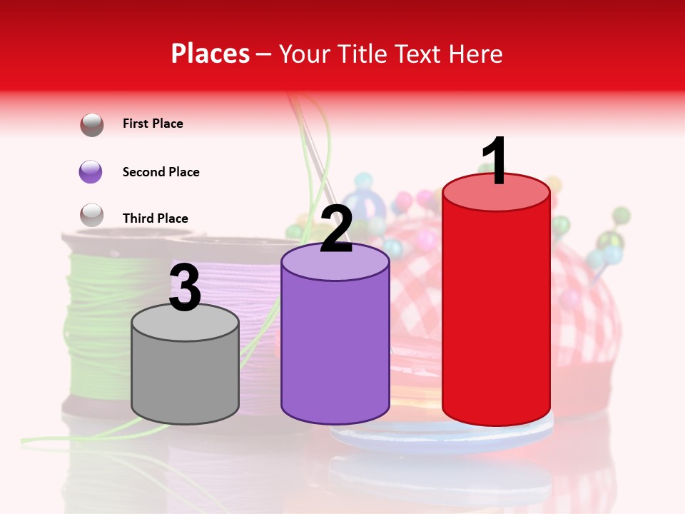 Colorful Industry Closeup PowerPoint Template