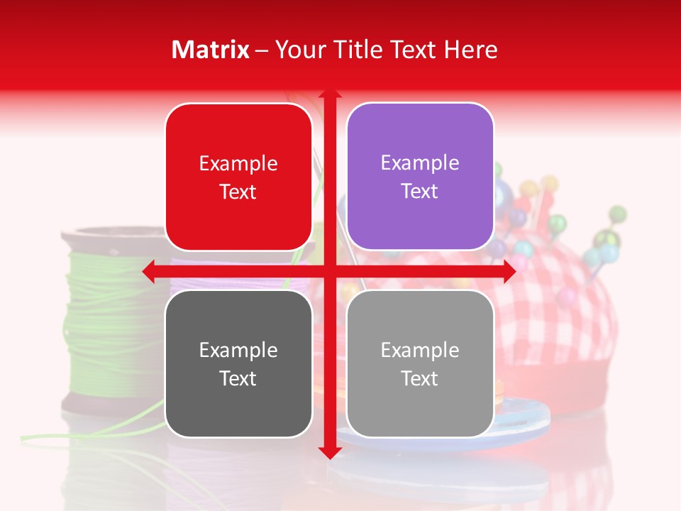 Colorful Industry Closeup PowerPoint Template