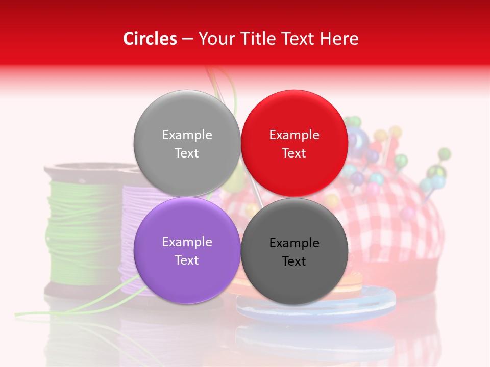 Colorful Industry Closeup PowerPoint Template