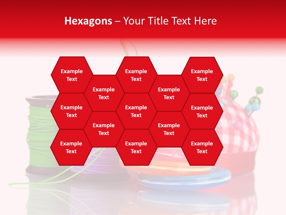 Colorful Industry Closeup PowerPoint Template