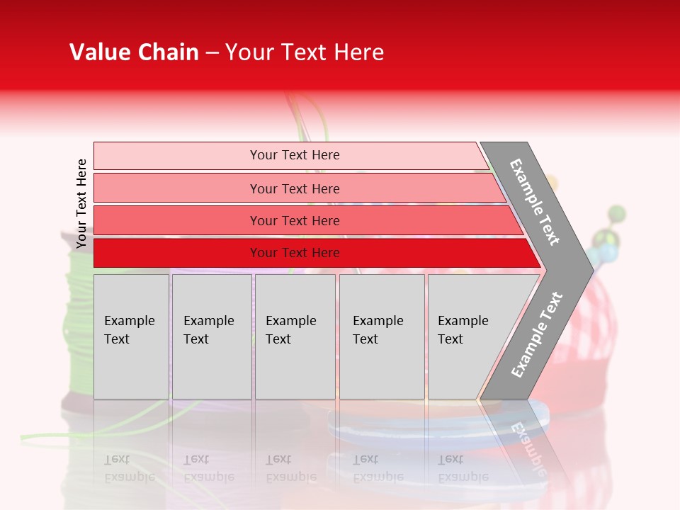 Colorful Industry Closeup PowerPoint Template
