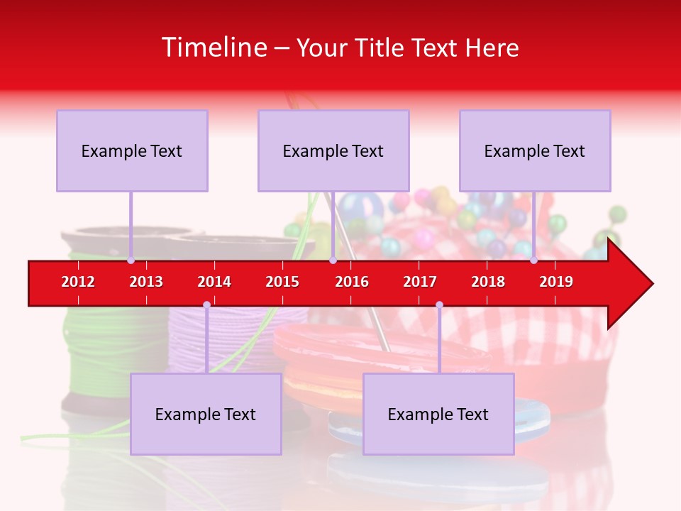 Colorful Industry Closeup PowerPoint Template