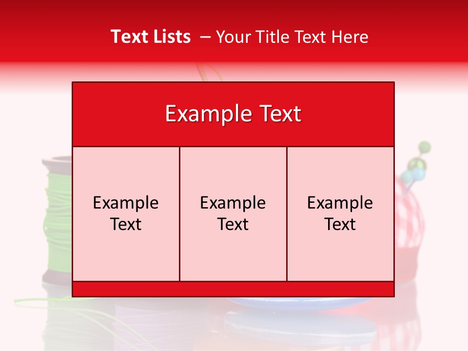 Colorful Industry Closeup PowerPoint Template